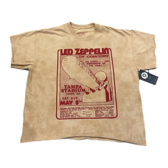 Led Zeppelin Tampa Stadium Concert T-Shirt - Picture 1 of 8